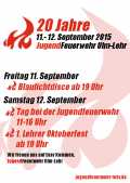 Jubiläum 20 Jahre Jugendfeuerwehr